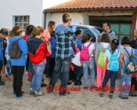 Visitas de escolares a produtoras/es alavesas/es organizadas por Slow Food Araba – Visita al Ganadero Ismael Ruiz de Azúa por alumnos de 4º EPO-B