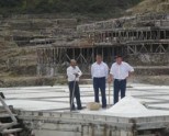 Slow Food Araba-Álava en el entroje y eierre de la cosecha 2015 en Salinas de Añana y homenaje a los salineros fallecidos