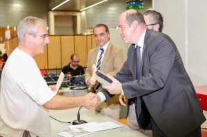 Josep Marco Sansano recibe el IV Premio Slow Food Bilbao Bizkaia 2013 Germán Arrien